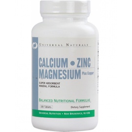 Universal Nutrition Calcium-Zinc-Magnesium