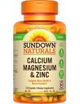 Sundown Naturals Calcium Magnesium & Zinc