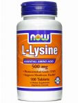 NOW L-Lysine 500 mg Tabs
